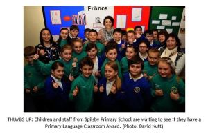 Spilsby Primary School Finalists 2013